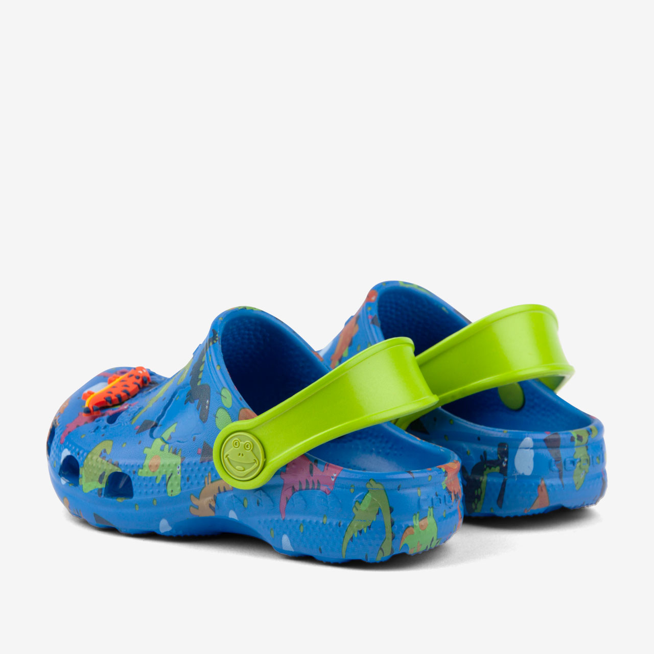 LITTLE FROG ROYAL/LIME DINO + AMULUET - Imagen 3