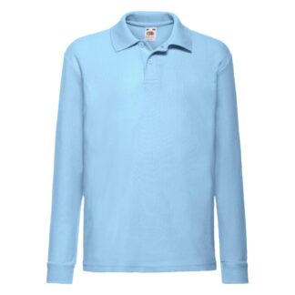 POLO 65/35 MANGA LARGA NIÑOS