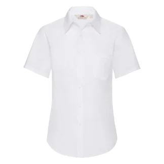CAMISA POPELINA MANGA CORTA MUJER