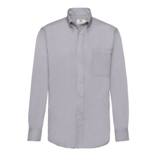 CAMISA OXFORD MANGA LARGA ADULTO
